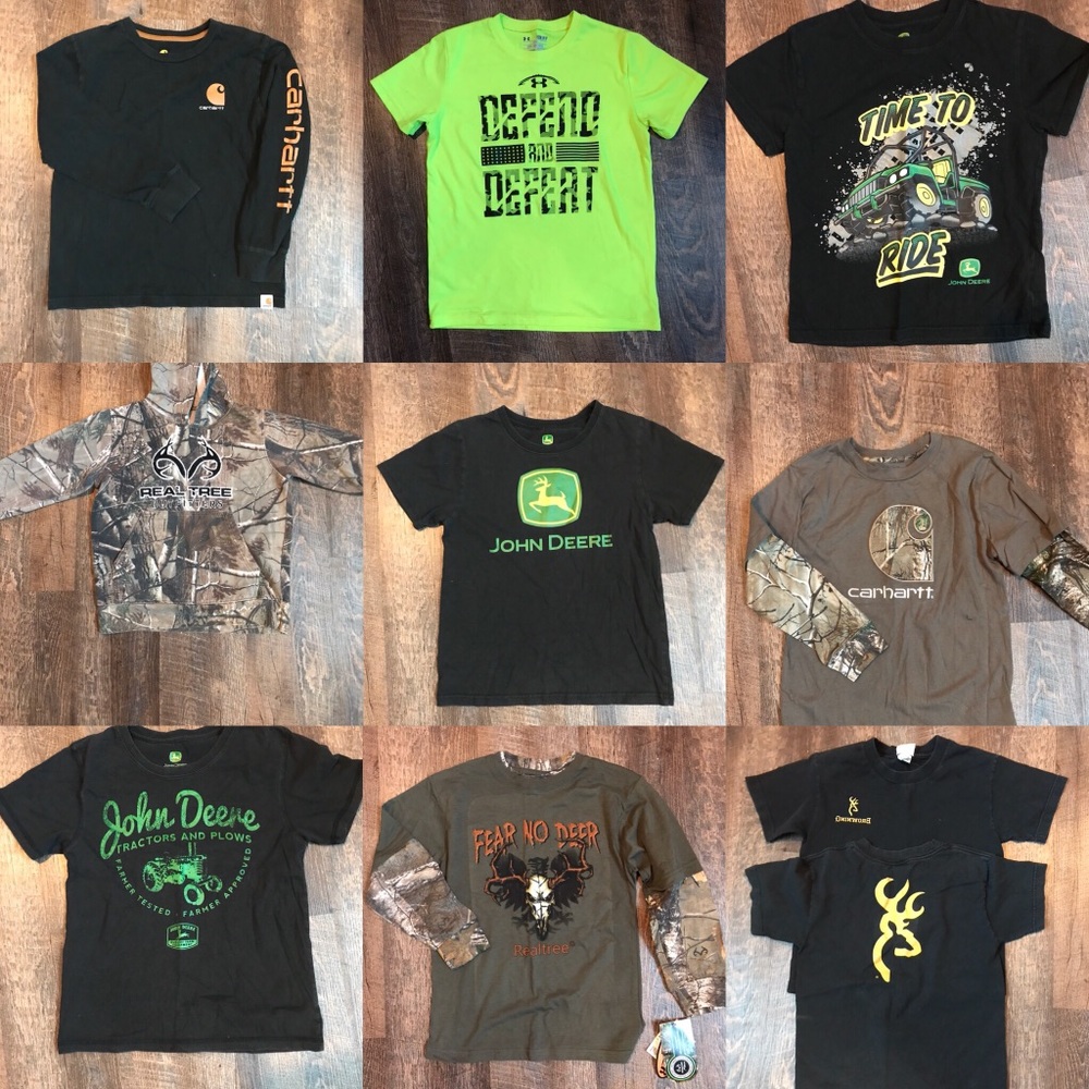 Boys lot of 10 shirts